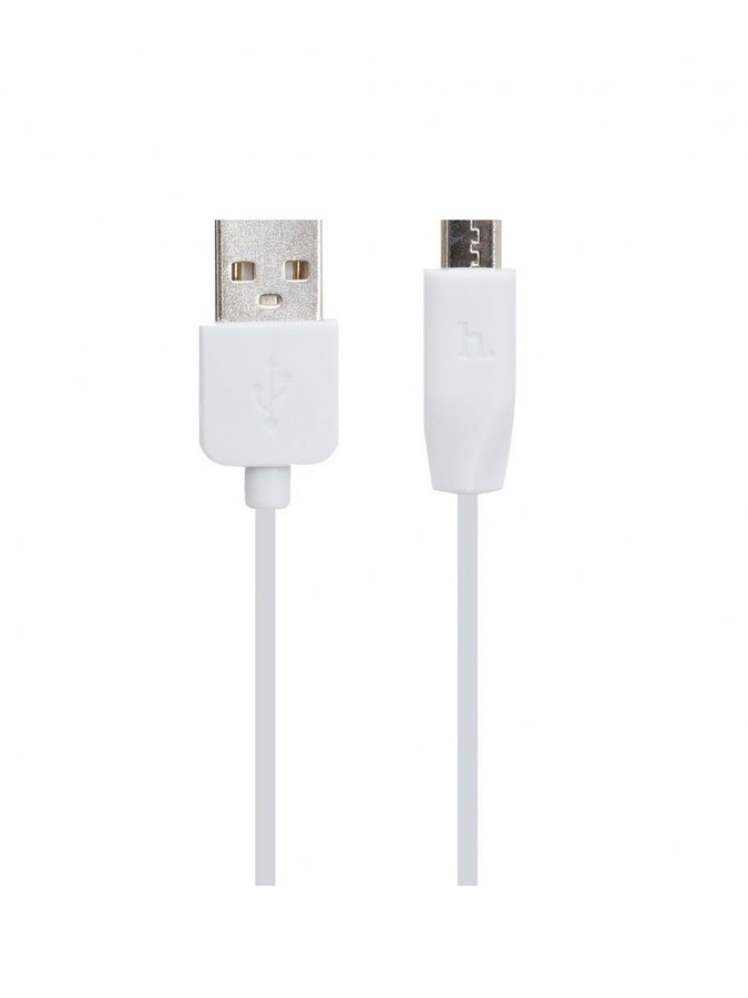 USB кабель X1 Micro 2.4A 2 м колір білий ЦБ-00200470 SKT000868561 фото