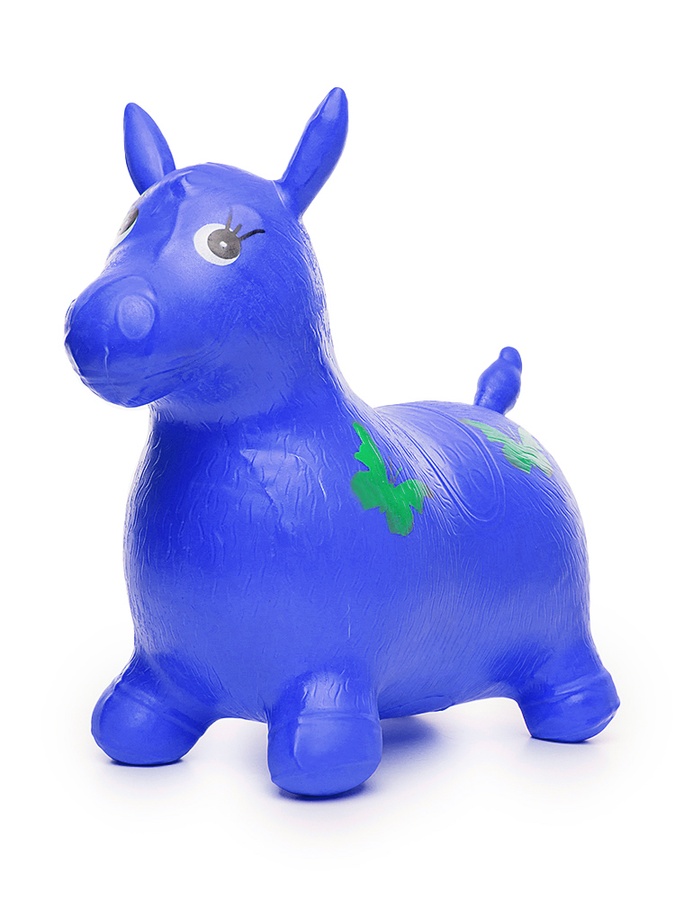 Прыгун резиновый "Конячка" цвет синий ЦБ-00225637 SKT000922458 фото