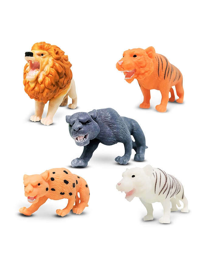Стретч-іграшка у вигляді тварини - Повелителі лісу колір різнокольоровий ЦБ-00216645 SKT000901052 фото