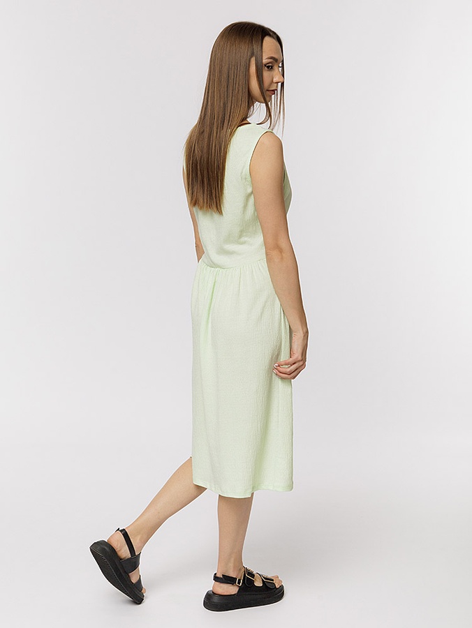 Жіноча сукня 46 колір салатовий ЦБ-00219349 SKT000907169 фото