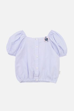 Блуза для девочки цвет голубой 116 ЦБ-00273262 фото