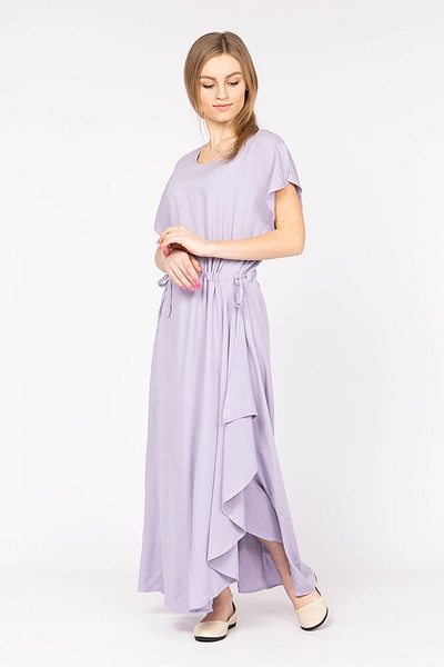 Сукня жіноча 46 колір фіолетовий ЦБ-00183963 SKT000608881 фото