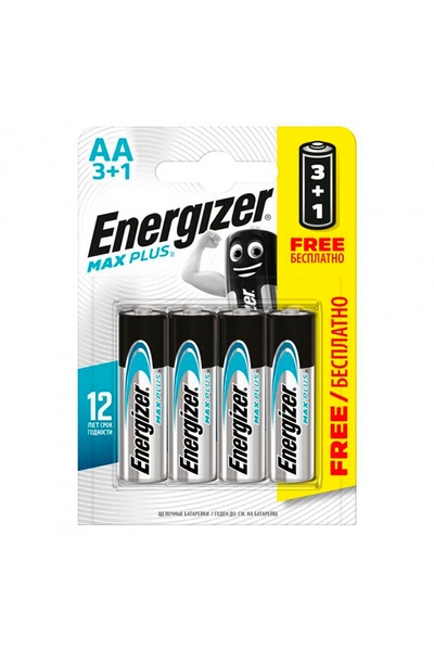 Батарейки Energizer AА Max Plus, ціна за 1 шт. колір різнокольоровий ЦБ-00240425 SKT000960386 фото