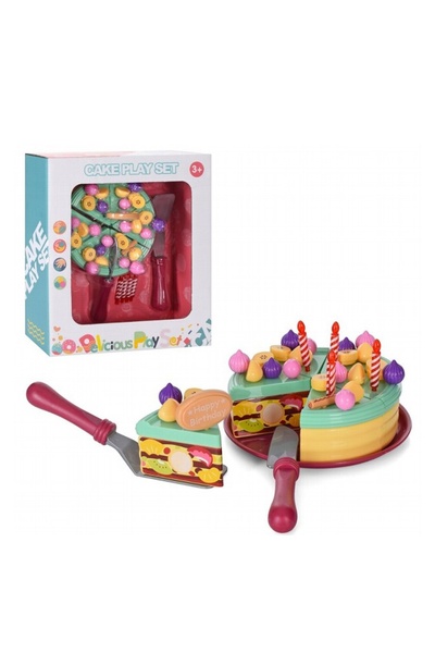 Торт іграшковий колір різнокольоровий ЦБ-00189723 SKT000840643 фото