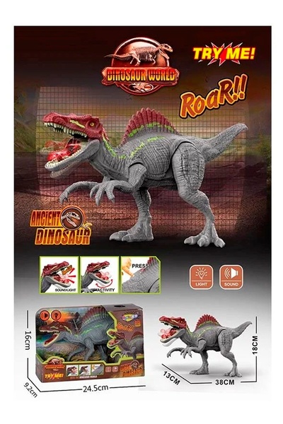 Іграшка - динозавр колір різнокольоровий ЦБ-00239292 SKT000958482 фото