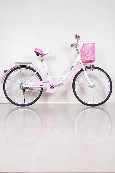 Велосипед підлітковий/дорослий 24" колір рожевий ЦБ-00170298 SKT000569851 фото