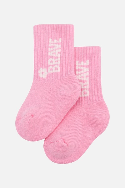 Шкарпетки для дівчинки 17-19 колір рожевий ЦБ-00238565 SKT000956888 фото