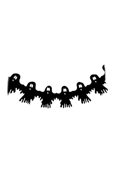 Гірлянда на Хелловін "Привиди", 4м колір чорний ЦБ-00202577 SKT000872502 фото