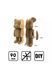 Картонный конструктор Cartonic 3D Puzzle ARTY BEAR Cartonic CARTARTBEAR ЦБ-00289955 фото 5