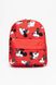 Рюкзак для дівчинки колір червоний ЦБ-00188060 SKT000837080 фото 1
