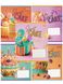Зошит в клітинку 18 аркушів Sweet cake колір різнокольоровий ЦБ-00222604 SKT000915645 фото 1