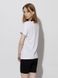 Жіноча футболка регуляр 42 колір білий ЦБ-00216236 SKT000900257 фото 3