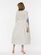 Женское платье вышиванка 42 цвет белый ЦБ-00214054 SKT000895521 фото 3