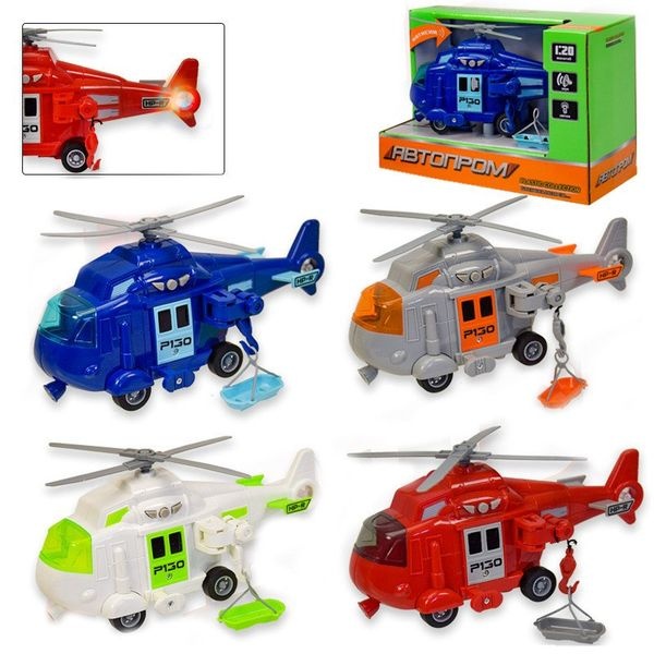 Вертолет городские службы цвет разноцветный ЦБ-00097905 SKT000415380 фото