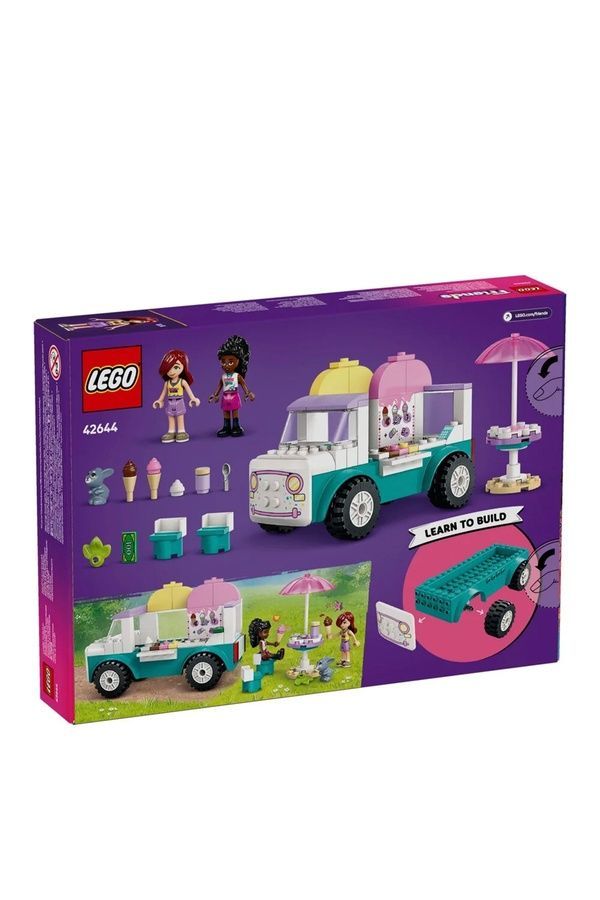 Конструктор LEGO Friends, Хартлейк-Сіті. Фургон із морозивом 42644 ЦБ-00269199 фото