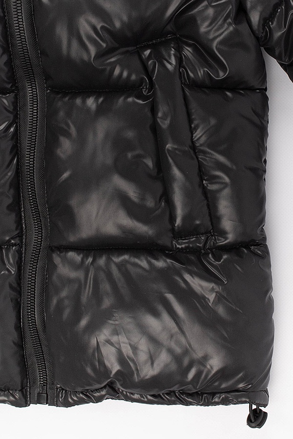 Курточка короткая на мальчика 122 цвет черный ЦБ-00179718 SKT000597592 фото
