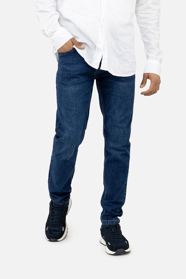Чоловічі джинси 42 колір синій ЦБ-00246653 SKT000985060 фото