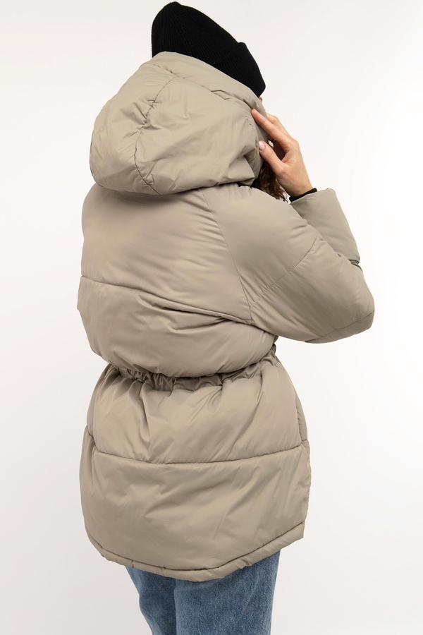 Жіноча куртка 48 колір оливковий ЦБ-00223824 SKT000918317 фото