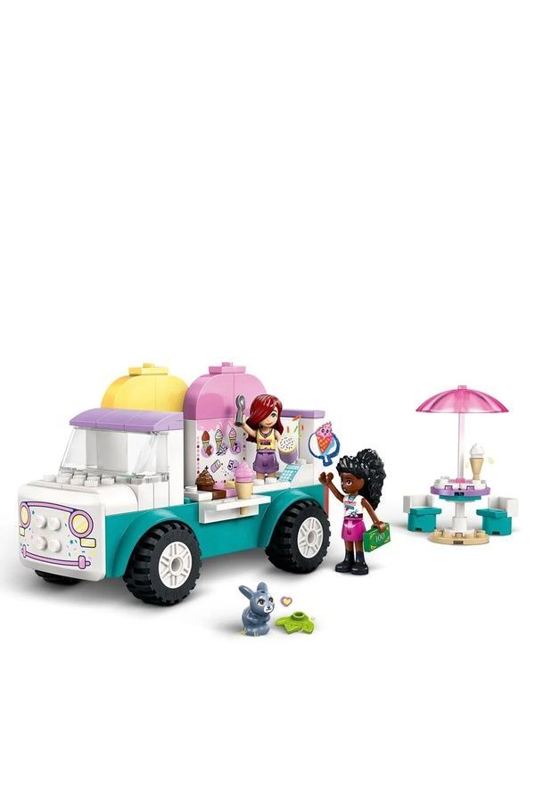 Конструктор LEGO Friends, Хартлейк-Сіті. Фургон із морозивом 42644 ЦБ-00269199 фото