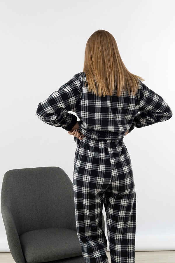 Жіноча піжама 44 колір чорний ЦБ-00233217 SKT000940977 фото