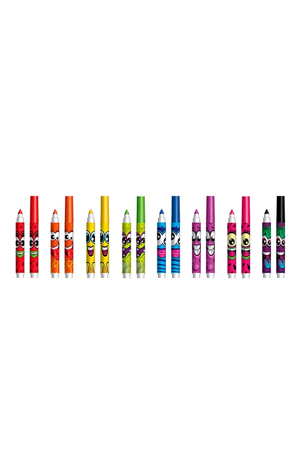 Набір ароматних маркерів для малювання - ПЛАВНА ЛІНІЯ колір різнокольоровий ЦБ-00070834 SKT000371438 фото
