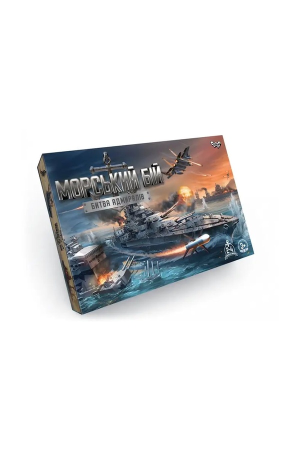 Настольная развлекательная игра "Морской бой. Битва адмиралов" цвет разноцветный ЦБ-00196201 SKT000858750 фото
