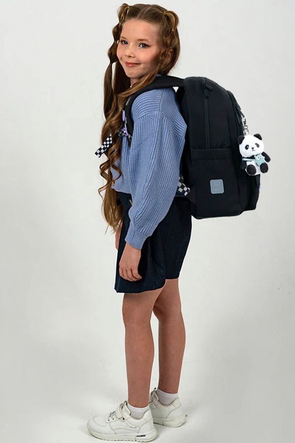 Рюкзак ортопедический школьный Kite Education Panda Love KITE K26-584M-2 ЦБ-00297750 фото