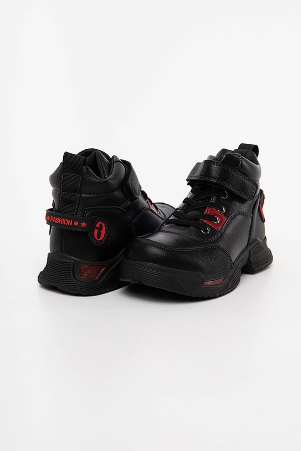 Ботинки для мальчика 26 цвет черный ЦБ-00213219 SKT000893430 фото