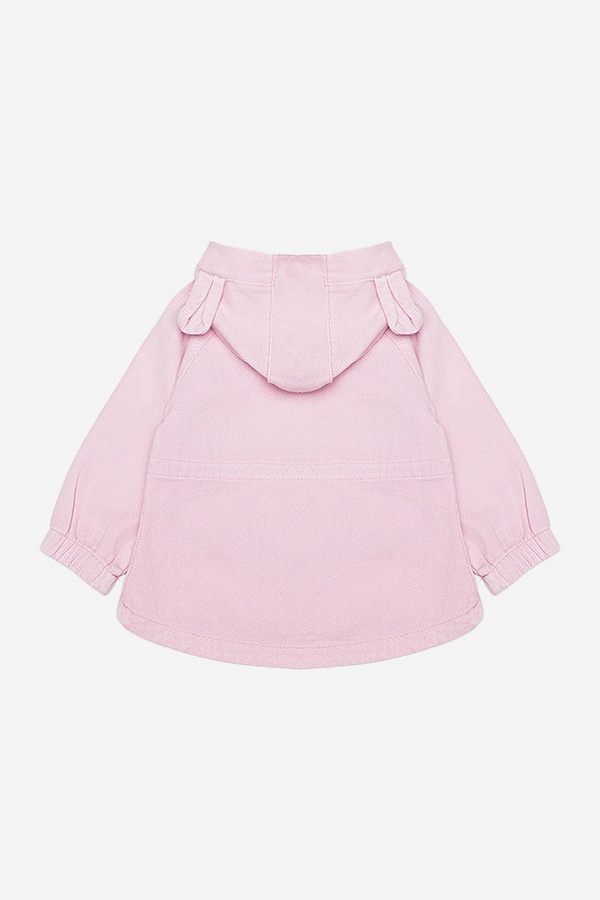 Ветровка для девочки с капюшоном 110 цвет розовый ЦБ-00209814 SKT000887587 фото