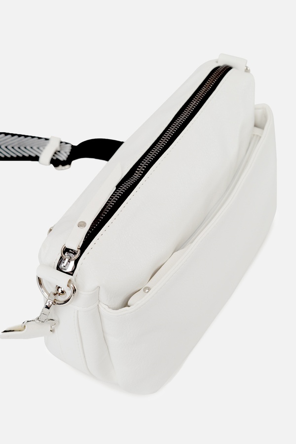 Жіноча сумка колір білий ЦБ-00244358 SKT000978605 фото