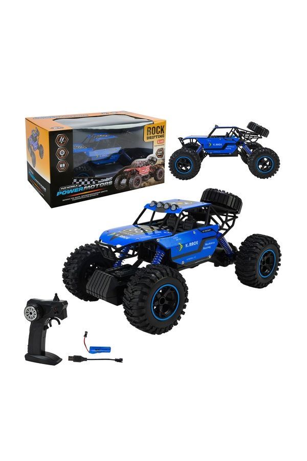 Радіокерована машина "POWERMOTORS" масштабу 1:14 PM3403 BLUE ЦБ-00289146 фото