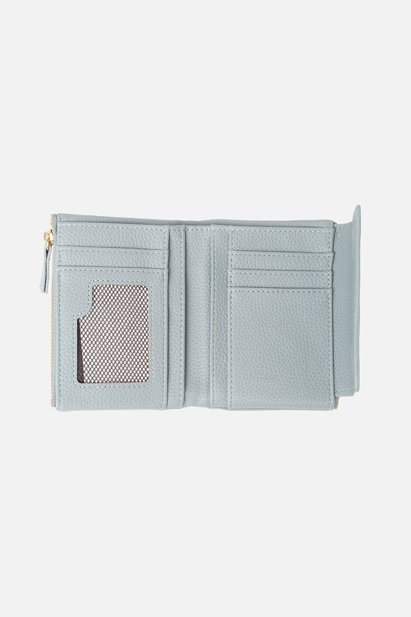 Жіночий гаманець колір сіро-блакитний ЦБ-00244405 SKT000978757 фото
