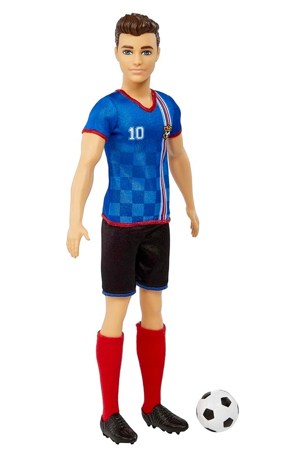 Лялька Кен "Футболіст" серії "Я можу бути" Barbie колір різнокольоровий ЦБ-00247174 SKT000986316 фото