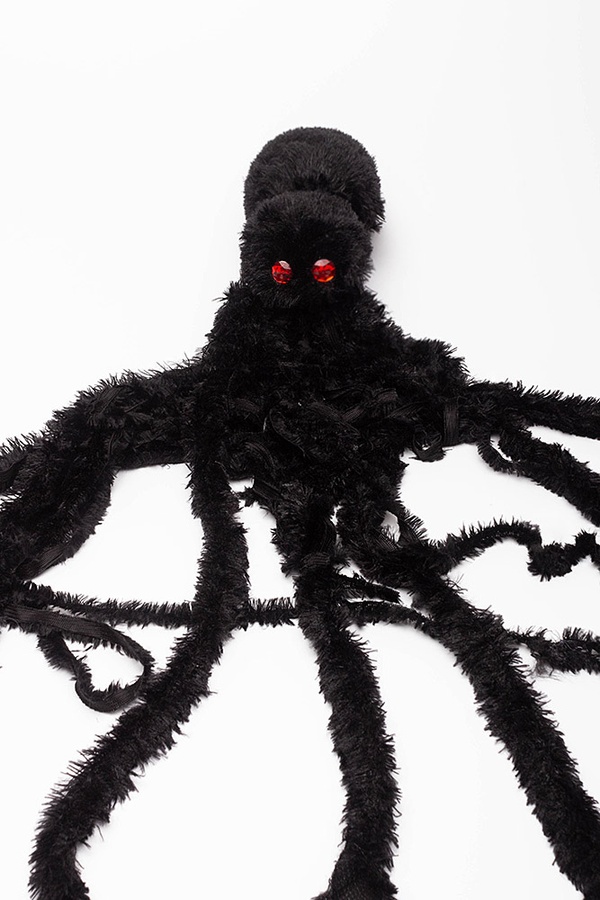 Декоративна фігура у формі павука колір чорний ЦБ-00139225 SKT000490358 фото