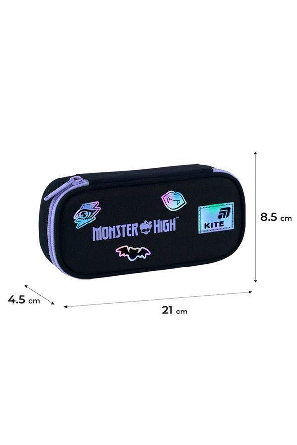 Пенал шкільний Kite Monster High KITE MH26-662 ЦБ-00297745 фото