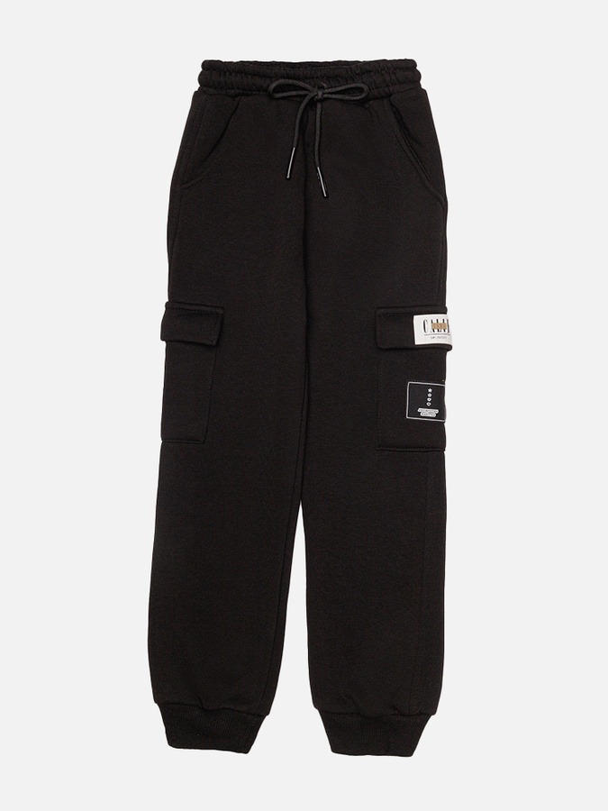 Костюм зі штанами для дівчинки 128 колір чорний ЦБ-00231144 SKT000936120 фото