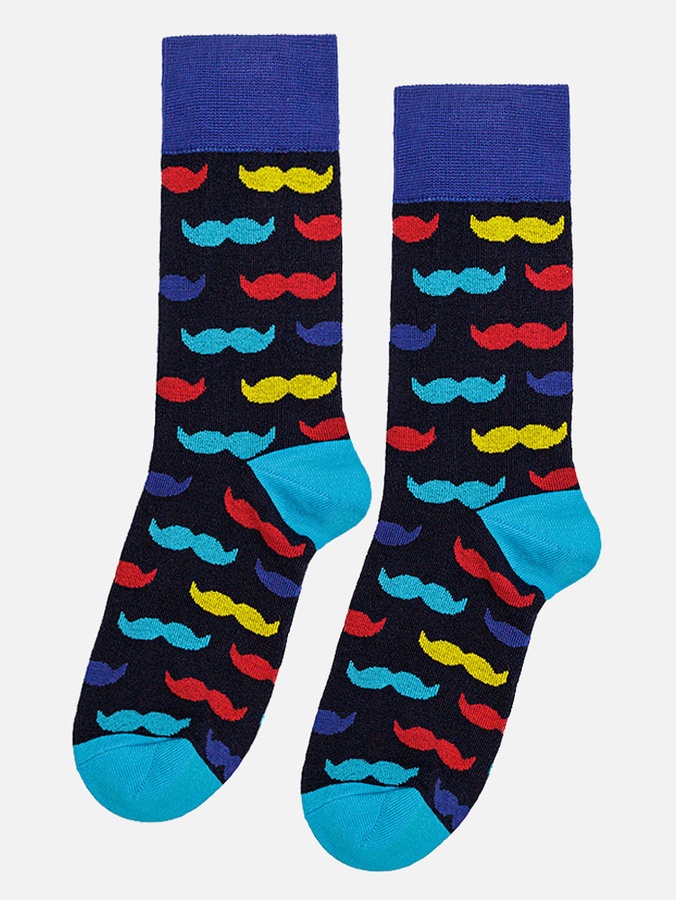 Чоловічі шкарпетки 40-42 колір темно-синій ЦБ-00214577 SKT000896641 фото