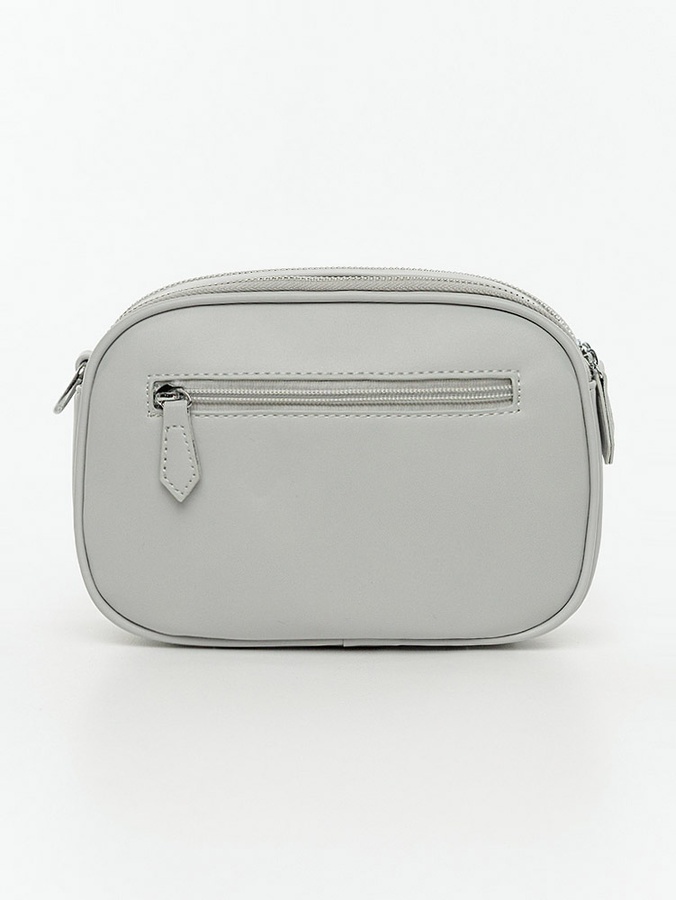 Жіноча сумка крос-боді колір сірий ЦБ-00216818 SKT000901455 фото