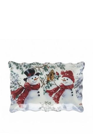 Блюдо VIVA NY SNOWMEN ЦБ-00286055 фото
