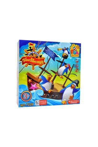 Настольная игра "Пингвинопад" 4FUN Game Club 7228 ЦБ-00213432 фото