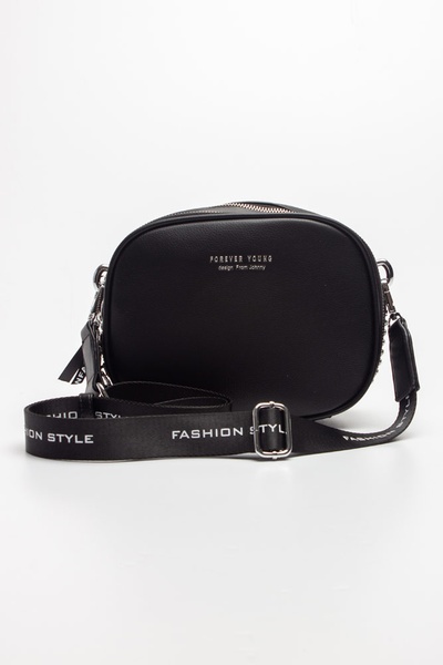 Жіноча сумочка крос-боді колір чорний ЦБ-00155756 SKT000529438 фото