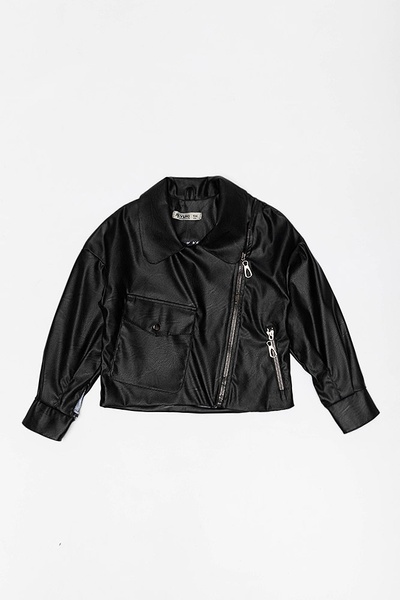 Куртка для дівчинки 140 колір чорний ЦБ-00188331
