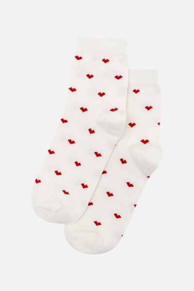 Шкарпетки для дівчинки 31-34 колір молочний ЦБ-00243703 SKT000969099 фото
