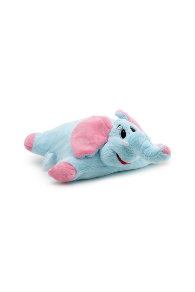 Подушка-іграшка - "Слон" колір блакитний ЦБ-00236519 SKT000952430 фото