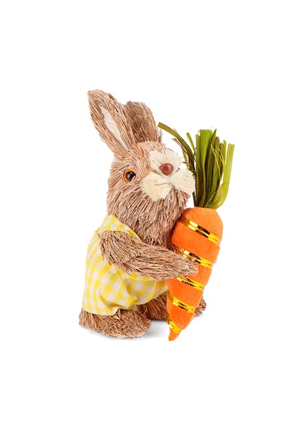 Кролик із морквиною колір різнокольоровий ЦБ-00243826 SKT000969523 фото