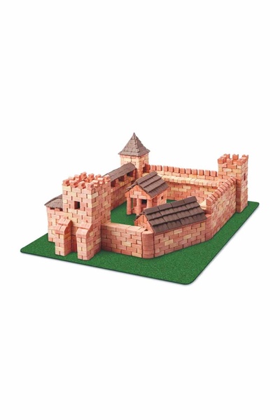 Іграшка-конструктор з міні-цеглинок "Луцький замок", серія "Країна замків та фортець" колір різнокольоровий ЦБ-00149499 SKT000511798 фото