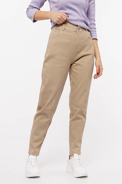 Жіночі джинси 44 колір бежевий ЦБ-00201350 SKT000870081 фото