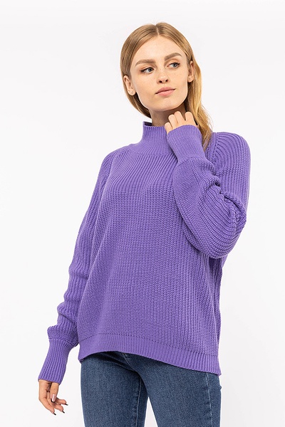 Женский свитер 46 цвет фиолетовый ЦБ-00194405 SKT000854094 фото