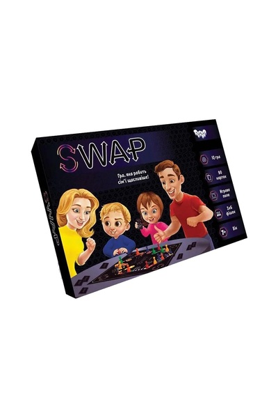 Настільна розважальна гра "Swap" колір різнокольоровий ЦБ-00196203 SKT000858752 фото