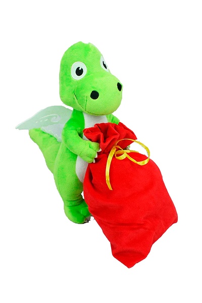 М'яка іграшка – Діно з подарунком колір різнокольоровий ЦБ-00237135 SKT000953592 фото